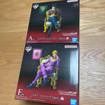 제일복권 죠죠-THE JOJO WORLD- A상 E상 피규어