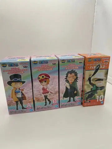 원피스 월드 컬렉터블 피규어 카마밧카 왕국 3종 세트