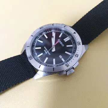 CASIO 아날로그 손목시계 블랙