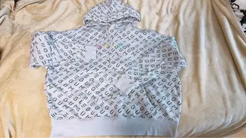 EGUMI 속기모 후드티 보라색