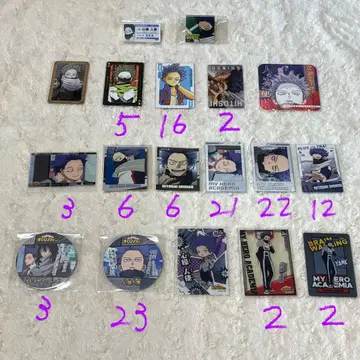 신소 히토시 원화전 밤 아토코 카드놀이 스나마이 명찰 아크릴 배지