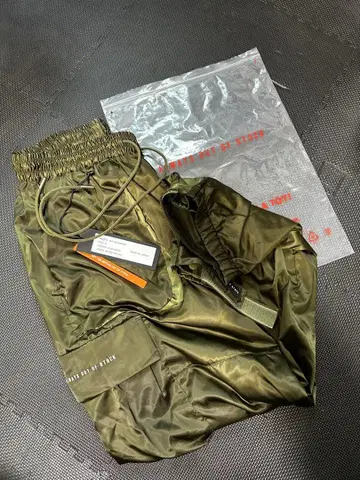 ALWAYS OUT OF STOCK (AOOS) 나일론 카고 팬츠 L