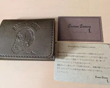 [ 미사용 ] BROWNBROWN 브라운브라운 미니 지갑