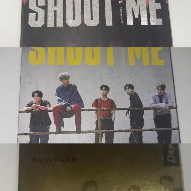 데이식스 개봉앨범 선라이즈 슛미 풀구성 양도 짭폴라 제이 성진 도운