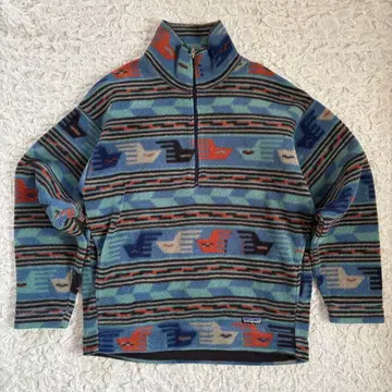 90s 파타고니아 신틸라 플리스 하프 지퍼 아나톨리아 네이티브