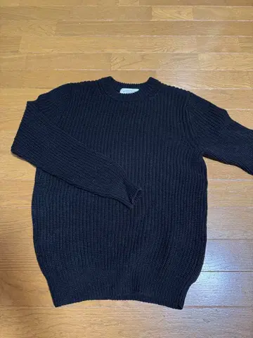 유나이티드 애로우즈 코튼 크루 니트 스웨터 M