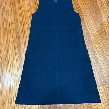 YOKO CHAN 네이비 슬리브리스 원피스