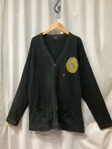 최종 가격 인하 의류 코로모 인디고 염색 가디건 21