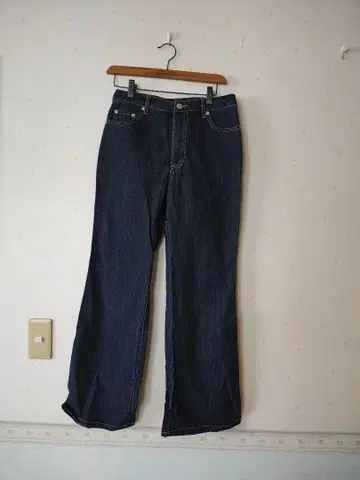 fairygrunge 다크 블루 스트레이트 데님