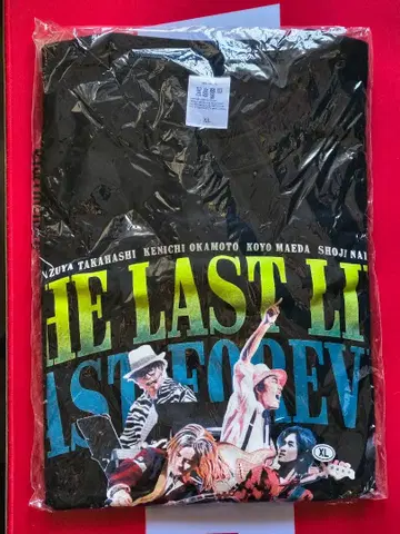 [ 미개봉 ] 남성 투우조 라스트 투어 T셔츠 XL