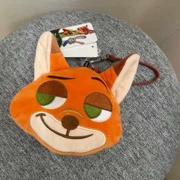 주토피아 닉 페이스 파우치 동전 지갑