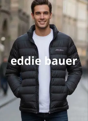새상품급 eddie bauer 라이트 다운