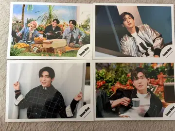 SnowMan 스노우맨 사진 4장 세트 메구로 와타나베 사쿠마