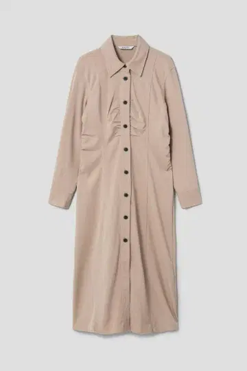 8seconds 베이지 원피스 셔츠 롱 드레스 L 한국 서울