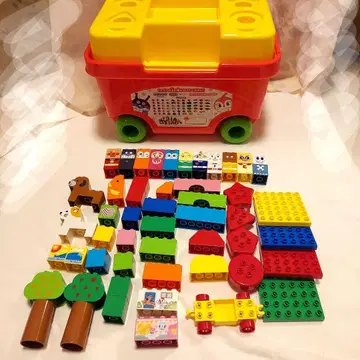 호빵맨 첫 블록 웨건