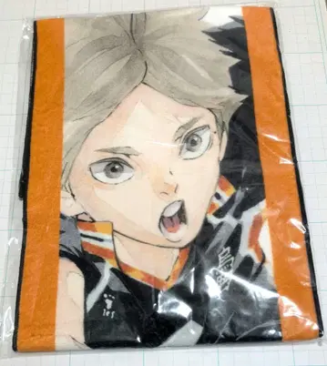 하이큐 풀컬러 머플러 타월 점프 생일 스가와라