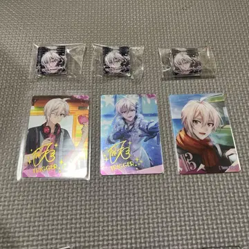 아이돌리쉬 세븐 아이나나 미니 아크릴 블록 메탈 카드 쿠죠 텐 무비나나