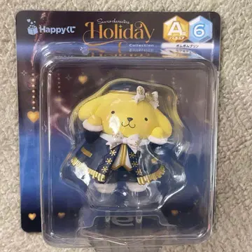 산리오 해피 복권 홀리데이 컬렉션 A상 폼폼푸딩 피규어