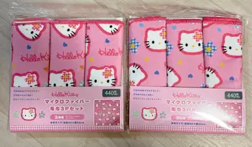 헬로키티 카오하나 행주 극세사 3개 세트