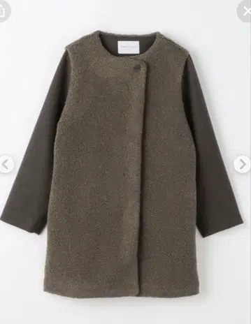 보아*멜톤 콤비 코트 [ A DAY IN THE LIFE ]