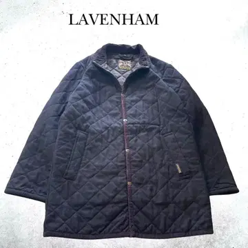 LAVENHAM 퀼팅 코트 자켓 네이비 M 남성용