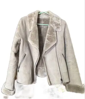 PINKY&DIANNE 무스탕 자켓 코트 그레이지