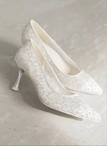 RANDA 글리터 튤 펌프스