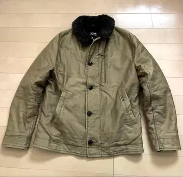 레어 사이즈! BLUE BLUE 덱 자켓 블루블루 하리란 ARMY