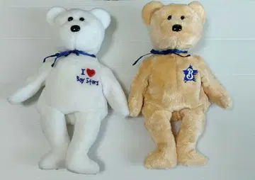 ty 봉제 인형 곰 요코하마 DeNA 베이스타즈 비니 베이비즈 베어