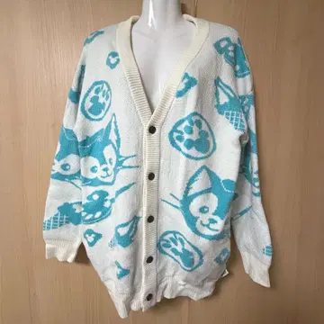 홍콩 디즈니 더피 젤라토니 스웨터 니트 가디건