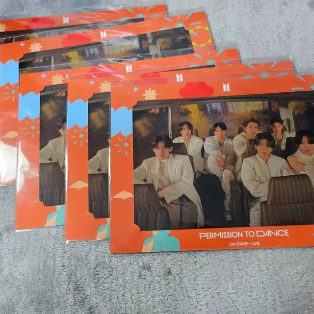 미개봉 bts 방탄 퍼투댄 특전 일본 엽서