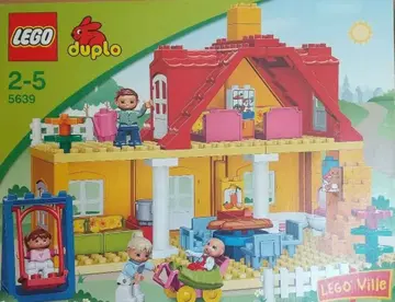 LEGO 듀플로 5639 컬러풀한 집 블록 세트 레고 2세~5세