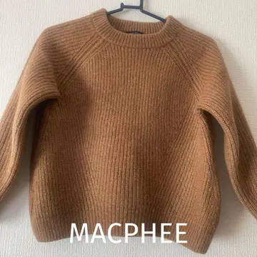 MACPHEE 울 모헤어 니트