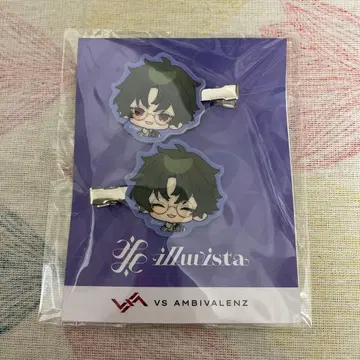 VS AMBIVALENZ 비바렌 앞머리 클립 2개 세트 시온