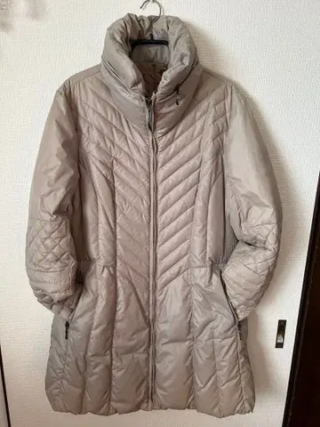 PATTiPATTIPATTi 퀼팅 롱 다운 자켓