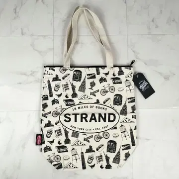 새상품 택 포함 STRAND BOOK STORE 스트랜드 토트 백