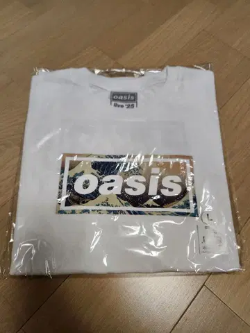 [ 새상품 ] OASIS T셔츠 파도
