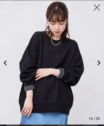 coen 맨투맨 라이크 2way 니트