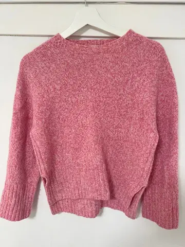 Tomorrowland 핑크 계열 니트 스웨터 긴팔 투모로우랜드