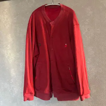 파파스 papas 남성용 가디건 자켓 빨간색