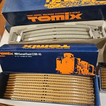 TOMIX N 게이지 커브 트랙 오버헤드 브릿지 세트