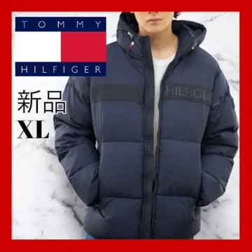 새상품 TOMMY HILFIGER 퍼퍼 자켓 충전솜 다운 XL