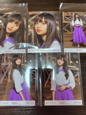 사이토 아스카 생사진 15장 묶음 판매 노기자카46