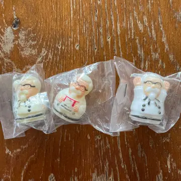 커넬 샌더스 피규어 3체 세트