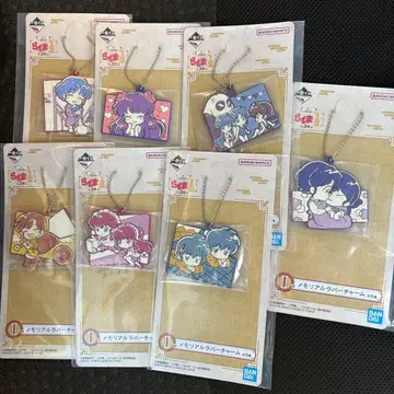 란마 1/2 제일복권 I상 러버참 7종