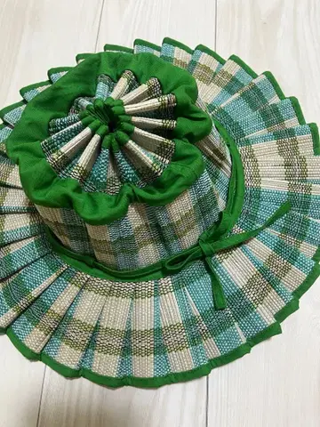 로나 메이 밀짚모자 그린