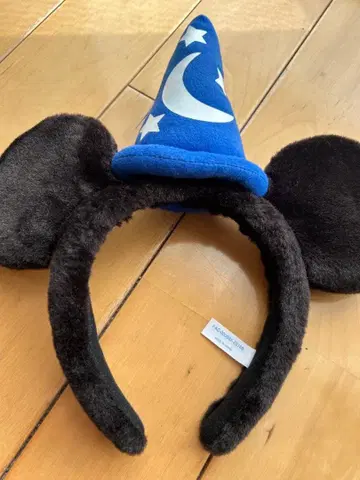 미키 귀와 마법사 모자 머리띠 타월 세트