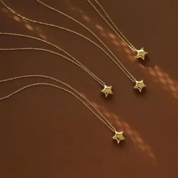 No.680+2 shooting star necklace: 목걸이 별