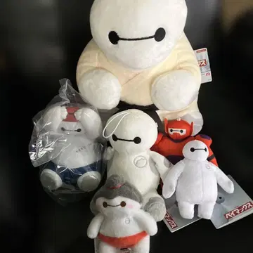 베이맥스 봉제 인형 피규어 6개