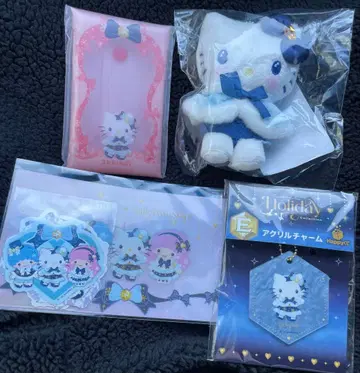 산리오 해피 복권 헬로키티 4세트